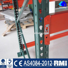 US Style Hot Dip Galvanized Steel Beam Pallet Rack